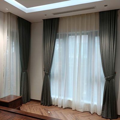 Rèm vải 2 lớp Hàn Quốc - xu hướng nội thất 2026