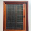 Cửa lưới chống muỗi khung vân gỗ